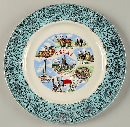 State Souvenir Plates (Version B) Souvenir Plate