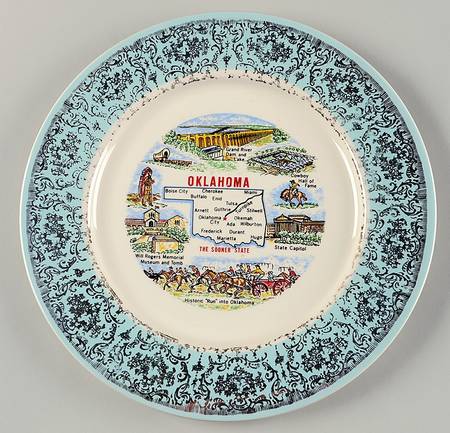 State Souvenir Plates (Version B) Souvenir Plate