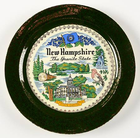 State Souvenir Plate (Version C) Souvenir Plate
