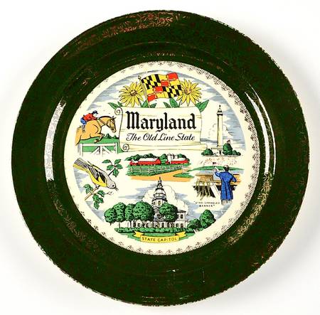 State Souvenir Plate (Version C) Souvenir Plate