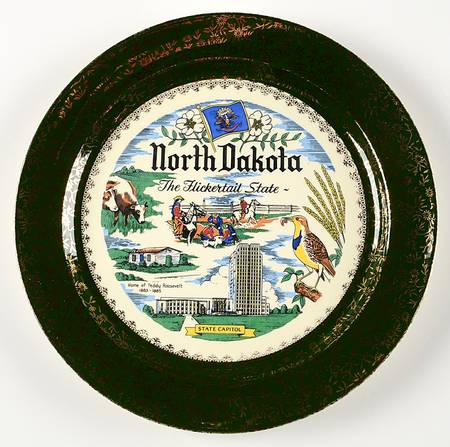 State Souvenir Plate (Version C) Souvenir Plate