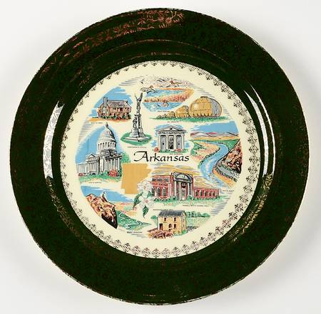 State Souvenir Plate (Version C) Souvenir Plate