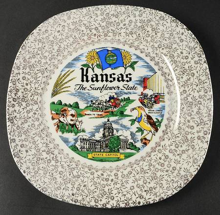 State Souvenir Plates (Version D) Souvenir Plate