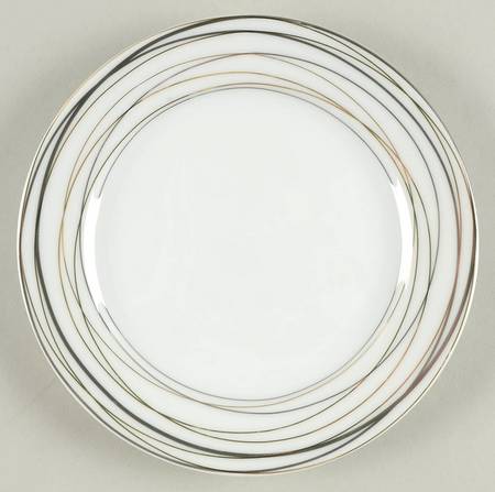 Swirl Bread & Butter Plate