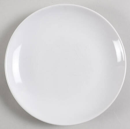 Basic White Coupe Salad Plate