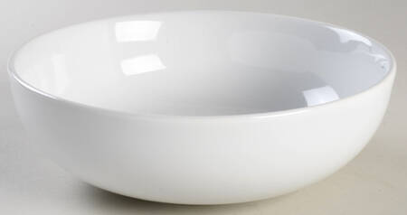 Basic White Coupe 8" Round Serving Bowl