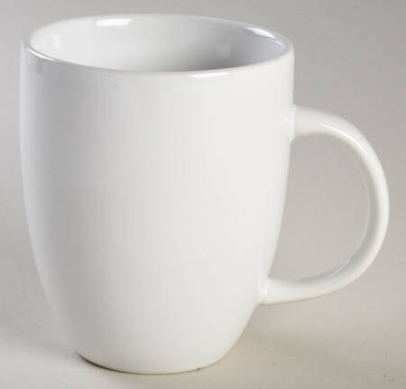 Basic White Coupe Mug