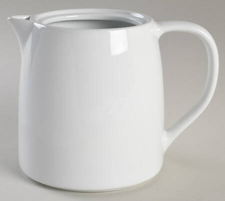 Basic White Coupe Teapot No Lid