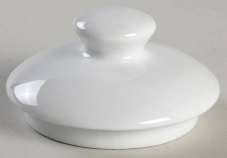 Basic White Coupe Lid for Sugar Bowl
