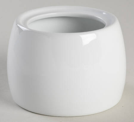 Basic White Coupe Sugar Bowl No Lid
