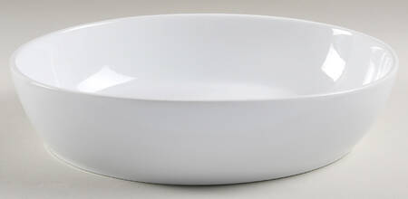 Basic White Coupe Chip Bowl/Plate for Chip & Dip Set