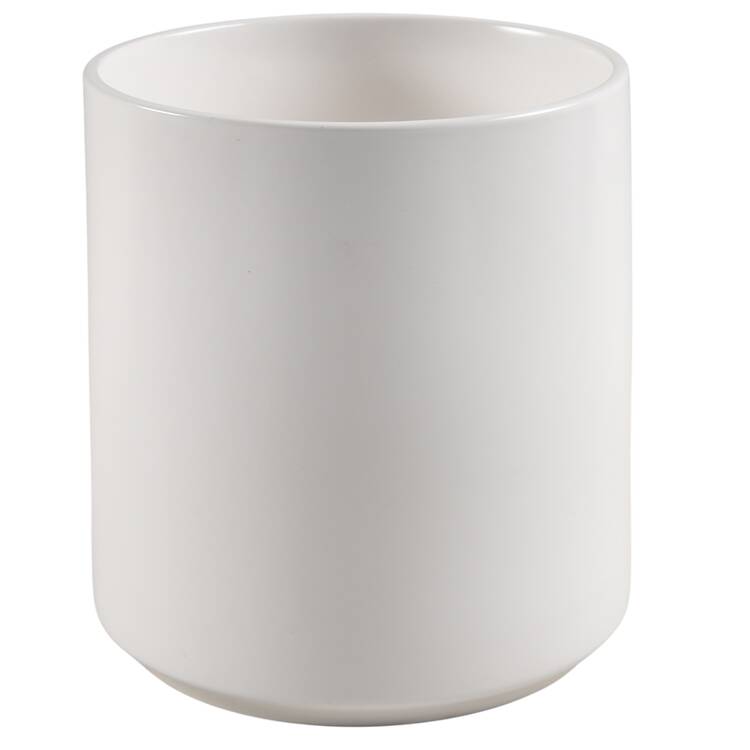 Basic White Coupe Utensil Holder