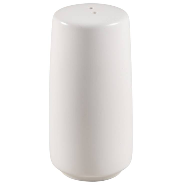 Basic White Coupe Salt Shaker