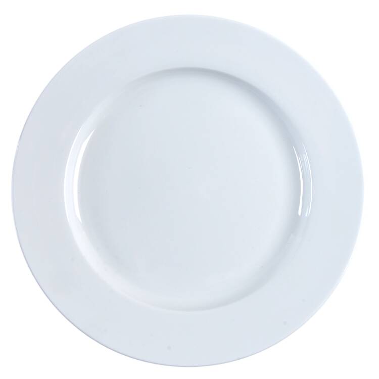 Basic White Coupe Salad Plate