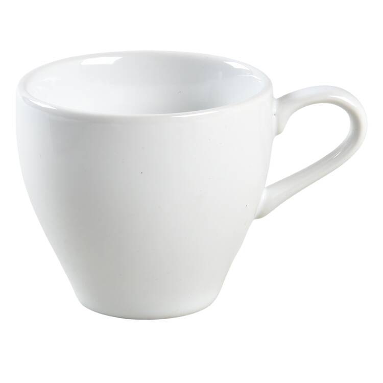 Basic White Coupe Espresso Cup