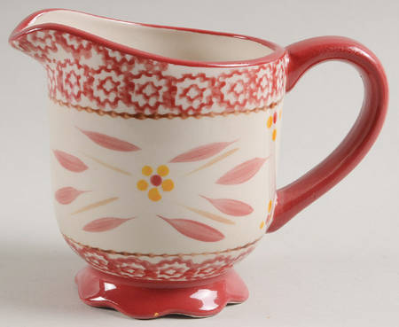 Old World Red Creamer by Temp-Tations
