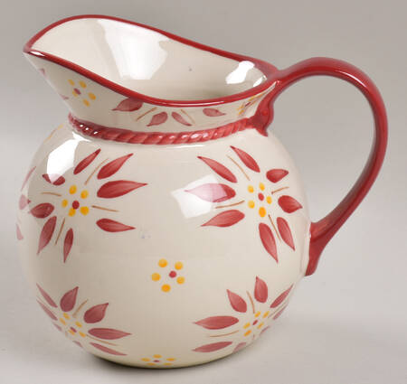 Old World Red 28 Oz Pitcher by Temp-Tations