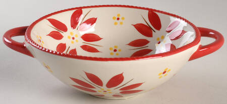 Old World Red Individual Handled Wok Bowl by Temp-Tations