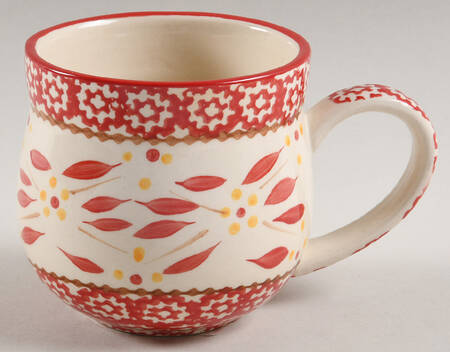Old World Red Mug by Temp-Tations