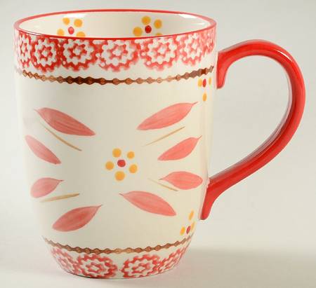 Old World Red Mug by Temp-Tations