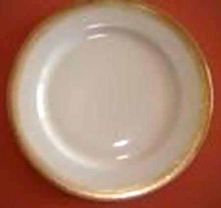 2680 Gold (No Verge) Dinner Plate