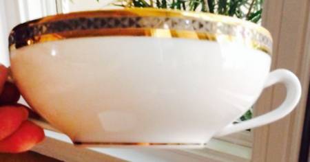 Kephren Flat Cream Soup Bowl