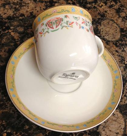 TOG61 Flat Cup & Saucer Set