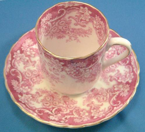 D2785 Flat Demitasse Cup & Saucer Set