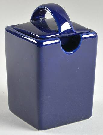 Nova Cobalt Blue (Navy) Sugar Bowl & Lid
