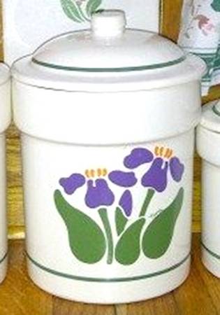 Nina Large Canister & Lid
