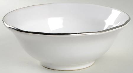 T1A1 (Platinum Trim) Soup/Cereal Bowl