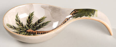 The Island Spoon Rest/Holder (Holds 1 Spoon)