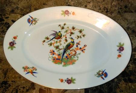 Estey 12" Oval Serving Platter