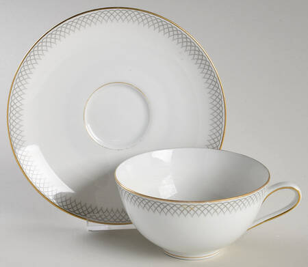 TIR669 Flat Cup & Saucer Set