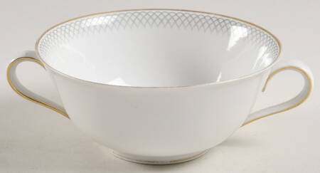 TIR669 Flat Cream Soup Bowl
