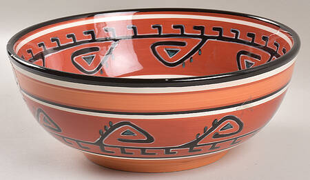 Hopi 11" Round Serving Bowl