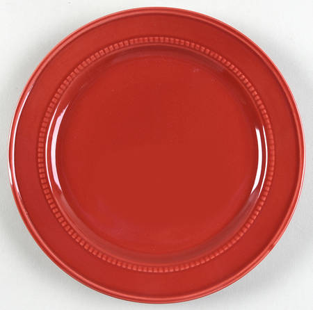Camden Red Salad Plate