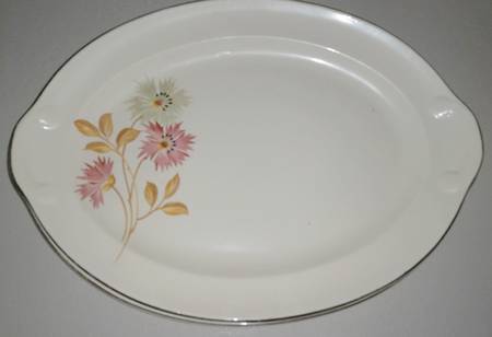TST1096 12" Oval Serving Platter