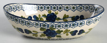 Nicolette 9" Oval Vegetable Bowl