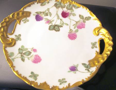 TRV848 Handled Cake Plate