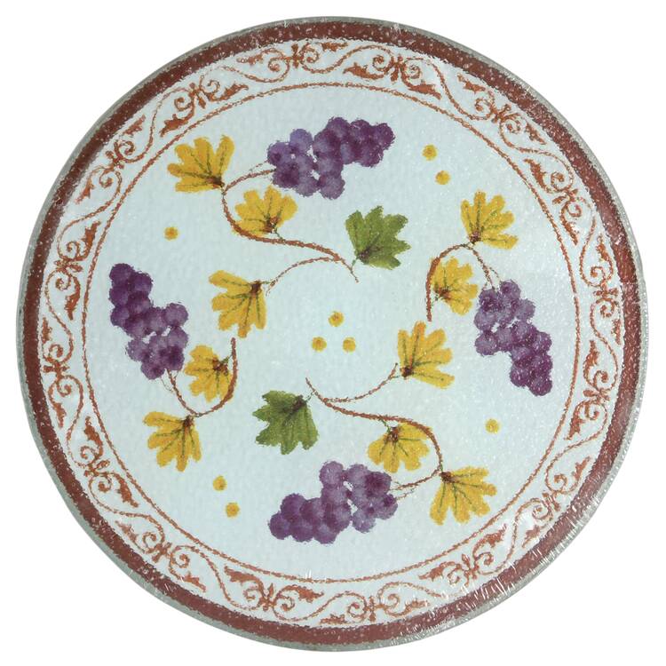 Vineyard Glass Trivet for 9" Round Baker