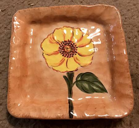 Flower Gisella Salad Plate