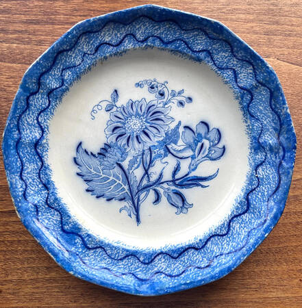 Flora Salad Plate