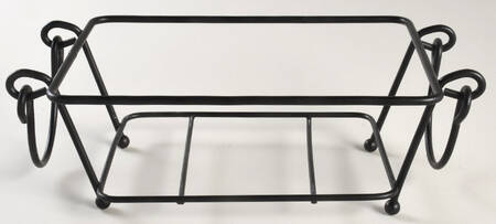 Birds of Paradise Metal Stand for 8" Rectangular Baker