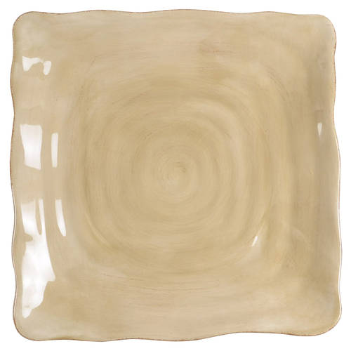 Campagnolo Oatmeal Square Dinner Plate