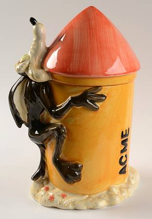 Cookie Jars Figural Cookie Jar & Lid