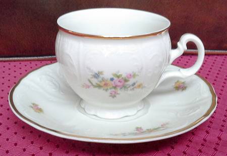 Harmony Footed Cup & Saucer Set