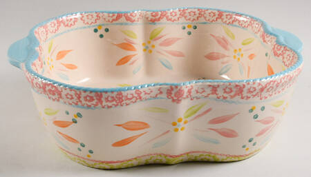 Old World Springfetti 2.5 Quart Square Casserole No Lid