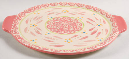 Old World Hot Pink 10" Round Lid-It (Trivet,Tray,Baker Lid)