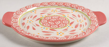 Old World Hot Pink 8" Round Lid-It (Trivet,Tray,Baker Lid)